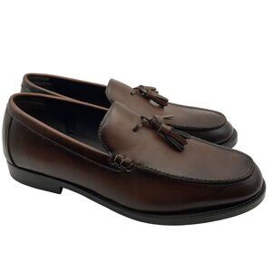 Zara Men EU 45- US 11.5 Brown Tassel Loafers Shoes Old Money Business
